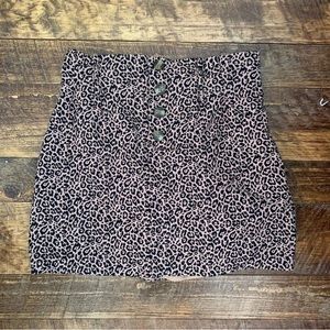 American eagle cheetah skirt